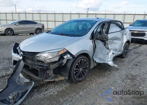2015 Toyota Corolla S Plus from USA, damaged, VIN 2T1BURHEXFC476319